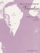 Rachmaninov S. Vocalise OP 34 N°14 Violon Rachmaninov S. Vocalise OP 34 N°14 Violon
