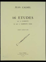 Calmel J. 16 Etudes Clarinette Calmel J. 16 Etudes Clarinette