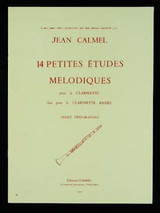 Calmel J. 14 Petites Etudes Melodiques Clarinette Calmel J. 14 Petites Etudes Melodiques Clarinette