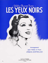 Les Yeux Noirs Violon Les Yeux Noirs Violon