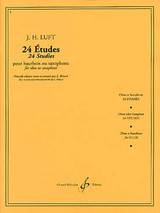 Luft J.h. 24 Etudes Hautbois OU Saxophone Luft J.h. 24 Etudes Hautbois OU Saxophone