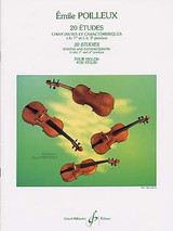 Poilleux E. 20 Etudes Violon Poilleux E. 20 Etudes Violon