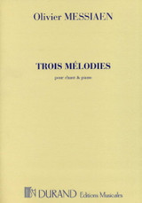 Messiaen O. 3 Mélodies Chant et Piano
