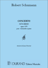 Schumann R. Concerto la Mineur Violoncelle Schumann R. Concerto la Mineur Violoncelle