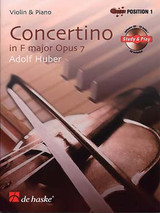Huber A. Concertino OP 7 Violon Huber A. Concertino OP 7 Violon