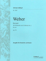 Weber C.m. Concerto N°2 OP 74 Clarinette Weber C.m. Concerto N°2 OP 74 Clarinette