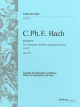 Bach C.p.e. Concerto la Mineur Violoncelle