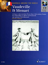 Vaudeville et Menuet Violon (ou Flute OU Hautbois)