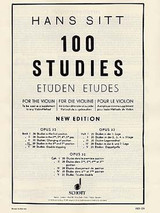 Sitt H. 100 Studies Opus 32 Vol 4 Violon