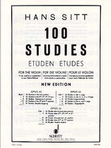 Sitt H. 100 Studies Opus 32 Vol 5 Violon