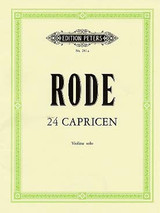 Rode P. 24 Caprices Violon