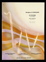 Lancelot J. 22 Etudes Clarinette Lancelot J. 22 Etudes Clarinette