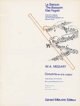 Mozart W.a. Concerto Sib Basson