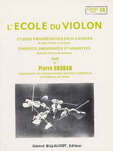 Doukan P. Ecole DU Violon Etudes Progressives Vol 14