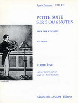 Jollet J.c. Petite Suite Sur 5 OU 6 Notes Cor