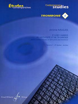 Naulais J. Etudes Variees de Virtuosite Vol 1 Trombone Naulais J. Etudes Variees de Virtuosite Vol 1 Trombone