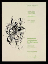 Sauvage D. 12 Etudes Vibraphone