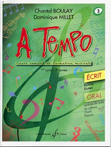 Boulay C./millet D. A Tempo Vol 3 Ecrit