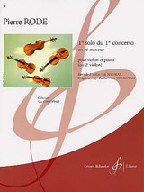 Rode P. 1ER Solo DU 1ER Concerto Violon Rode P. 1ER Solo DU 1ER Concerto Violon
