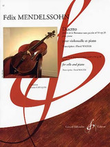 Mendelssohn F. Duetto Violoncelle Mendelssohn F. Duetto Violoncelle