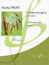 Prost N. 15 Etudes Extravagantes Saxophone