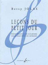 Jolas B. Lecons DU Petit Jour Orgue