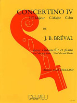 Breval J.b. Concertino N°4 Violoncelle Breval J.b. Concertino N°4 Violoncelle