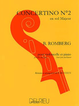 Romberg B. Concertino OP 38 N°2 Violoncelle Romberg B. Concertino OP 38 N°2 Violoncelle