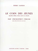 Paubon P. le Coin Des Jeunes Flute Paubon P. le Coin Des Jeunes Flute