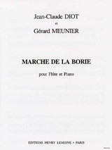 Meunier G./diot J.c. Marche de la Borrie Flute Meunier G./diot J.c. Marche de la Borrie Flute