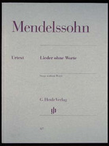 Mendelssohn F. Romances Sans Paroles Piano