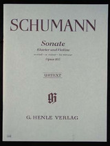 Schumann R. Sonate OP 105 Violon Schumann R. Sonate OP 105 Violon