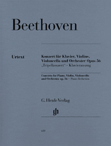 Beethoven L. Triple Concerto OP 56 Cordes et Piano Beethoven L. Triple Concerto OP 56 Cordes et Piano