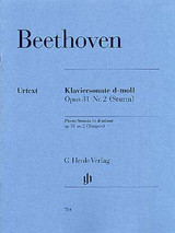 Beethoven L.v. Sonate N°17 OP 31 N°2 Piano