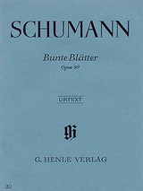 Schumann R. Bunte Blatter OP 99 Piano