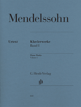 Mendelssohn F. Oeuvres Pour le Piano Vol 1