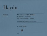 Haydn J. Divertimento Hob. XVIIA:1 Piano 4 Mains Haydn J. Divertimento Hob. XVIIA:1 Piano 4 Mains