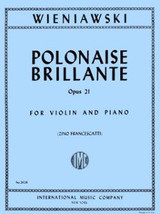 Wieniawski H. Polonaise Brillante OP 21 Violon Wieniawski H. Polonaise Brillante OP 21 Violon