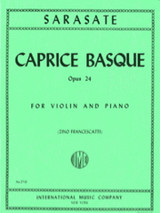 Sarasate P. Caprice Basque Violon Sarasate P. Caprice Basque Violon