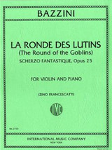 Bazzini A. la Ronde Des Lutins OP 25 Violon Bazzini A. la Ronde Des Lutins OP 25 Violon