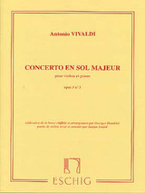 Vivaldi A. Concerto OP 3 N°3 Violon Vivaldi A. Concerto OP 3 N°3 Violon