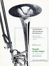 Bessonnet G. Recitatif et Petit Allegro Trombone Bessonnet G. Recitatif et Petit Allegro Trombone
