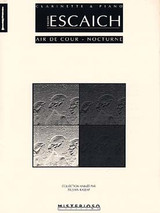 Escaich T. Air de Cour - Nocturne Clarinette