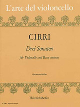 Cirri G. Sonaten Violoncelle Cirri G. Sonaten Violoncelle