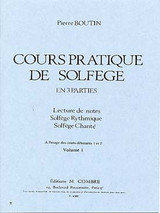 Boutin P. Cours Pratique de Solfege Vol 1 Boutin P. Cours Pratique de Solfege Vol 1