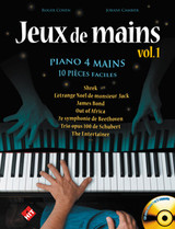 Cohen/cambier Jeux de Mains Vol 1 Piano 4 Mains Cohen/cambier Jeux de Mains Vol 1 Piano 4 Mains