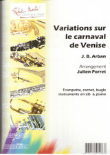 Arban J.b. Variations Sur le Carnaval de Venise Trompette Arban J.b. Variations Sur le Carnaval de Venise Trompette