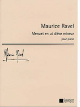Ravel M. Menuet UT Diese Mineur Piano