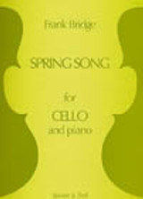 Bridge F. Spring Song Violoncelle Bridge F. Spring Song Violoncelle