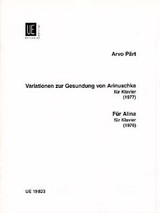 Part A. Variation Sur Arinuschka - Pour Altina Piano